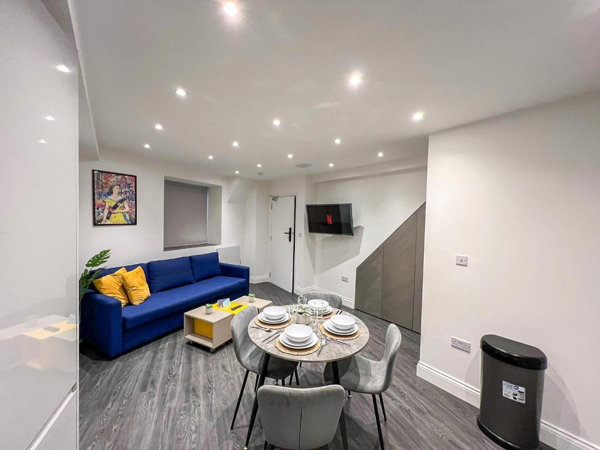 לונדון 1-Bedroom Apartments In Shoreditch, Old Street, Hoxton מראה חיצוני תמונה