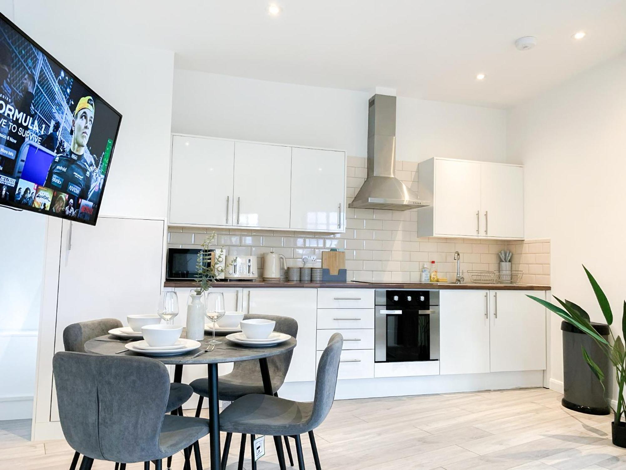 לונדון 1-Bedroom Apartments In Shoreditch, Old Street, Hoxton מראה חיצוני תמונה