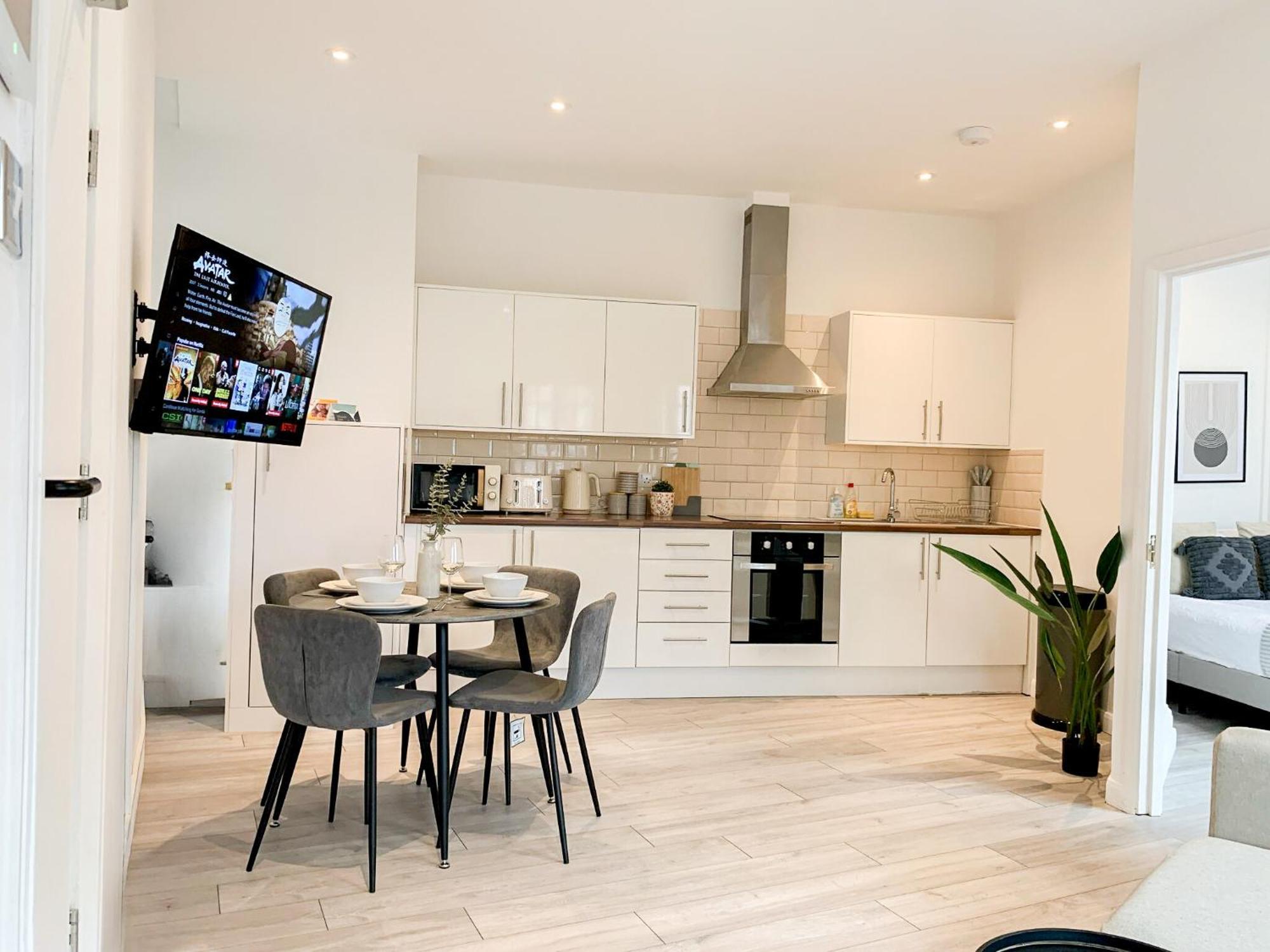 לונדון 1-Bedroom Apartments In Shoreditch, Old Street, Hoxton מראה חיצוני תמונה