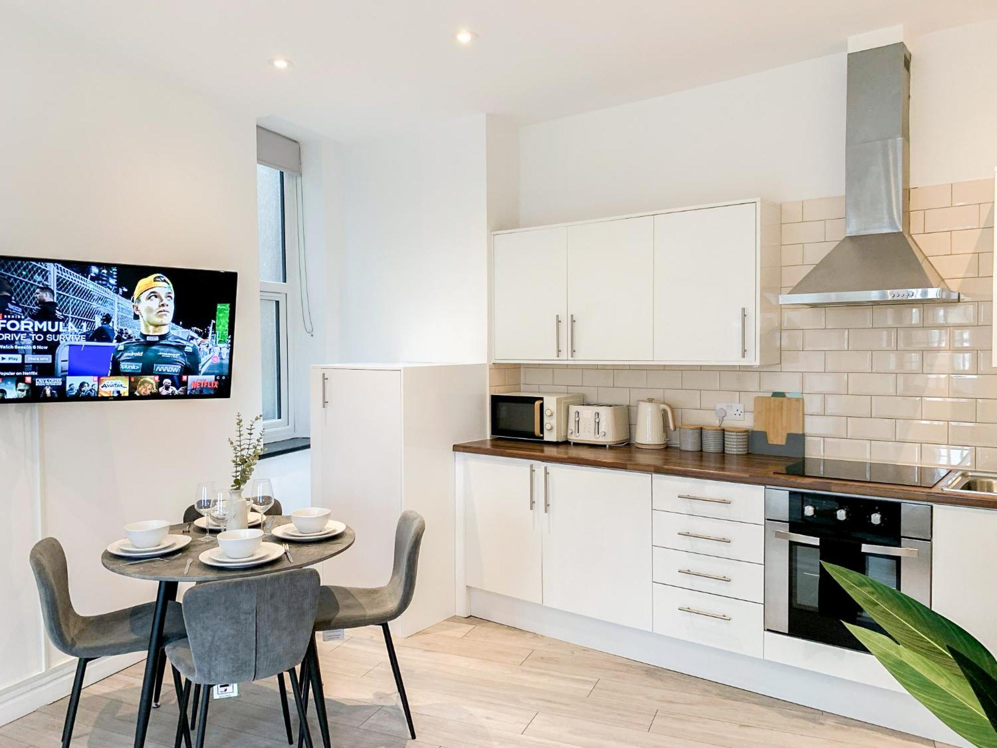 לונדון 1-Bedroom Apartments In Shoreditch, Old Street, Hoxton מראה חיצוני תמונה