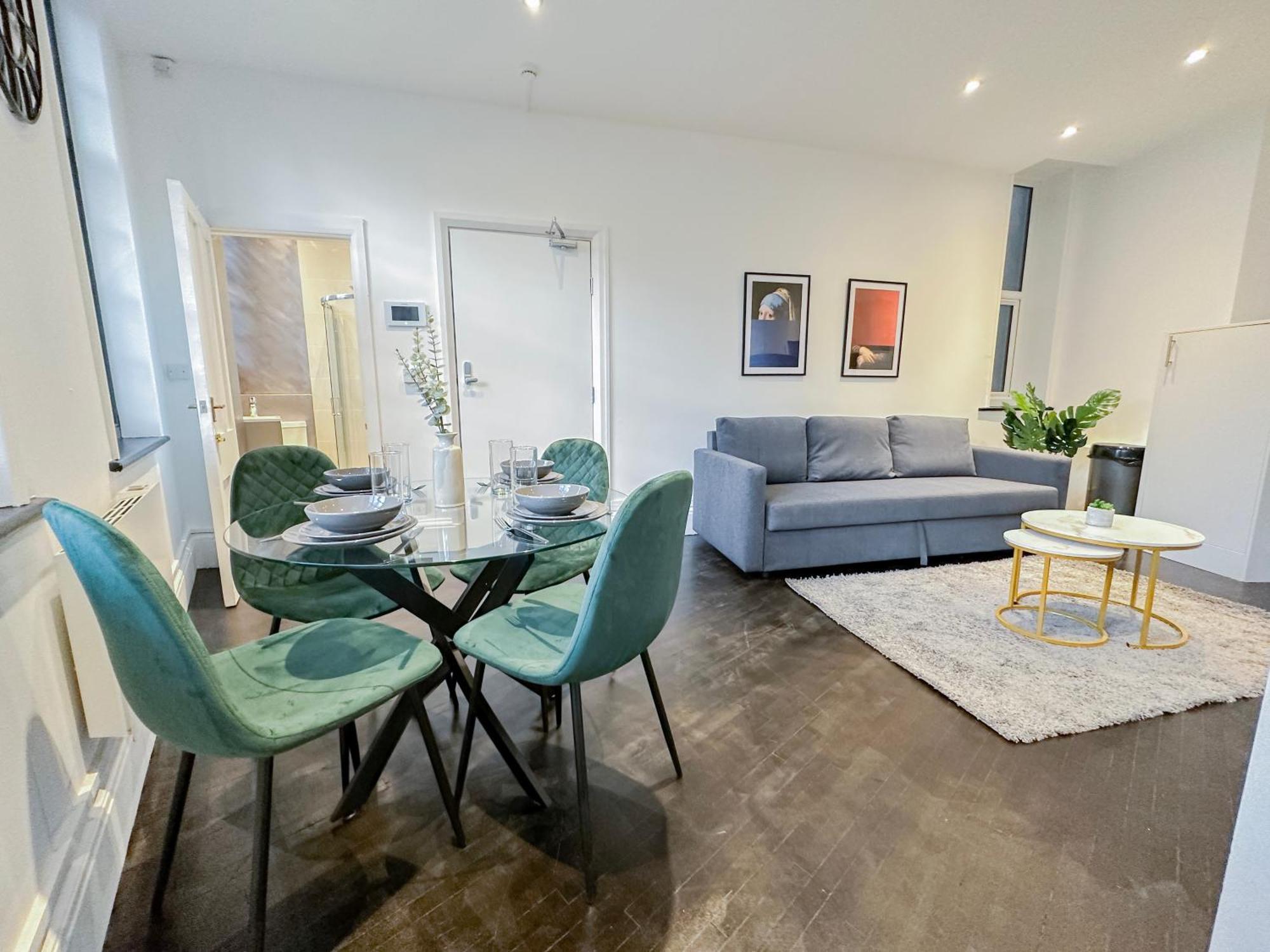 לונדון 1-Bedroom Apartments In Shoreditch, Old Street, Hoxton מראה חיצוני תמונה
