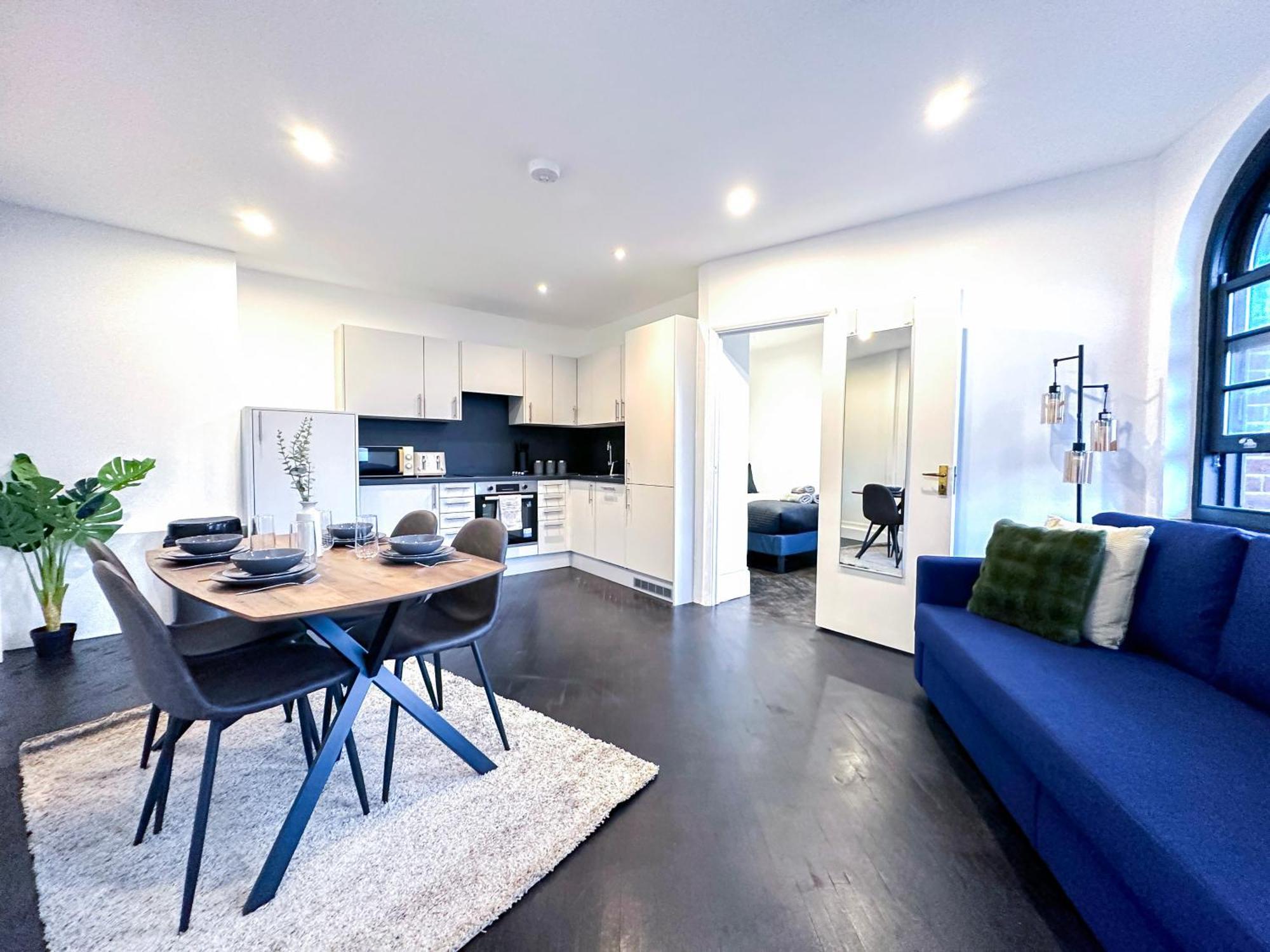 לונדון 1-Bedroom Apartments In Shoreditch, Old Street, Hoxton מראה חיצוני תמונה