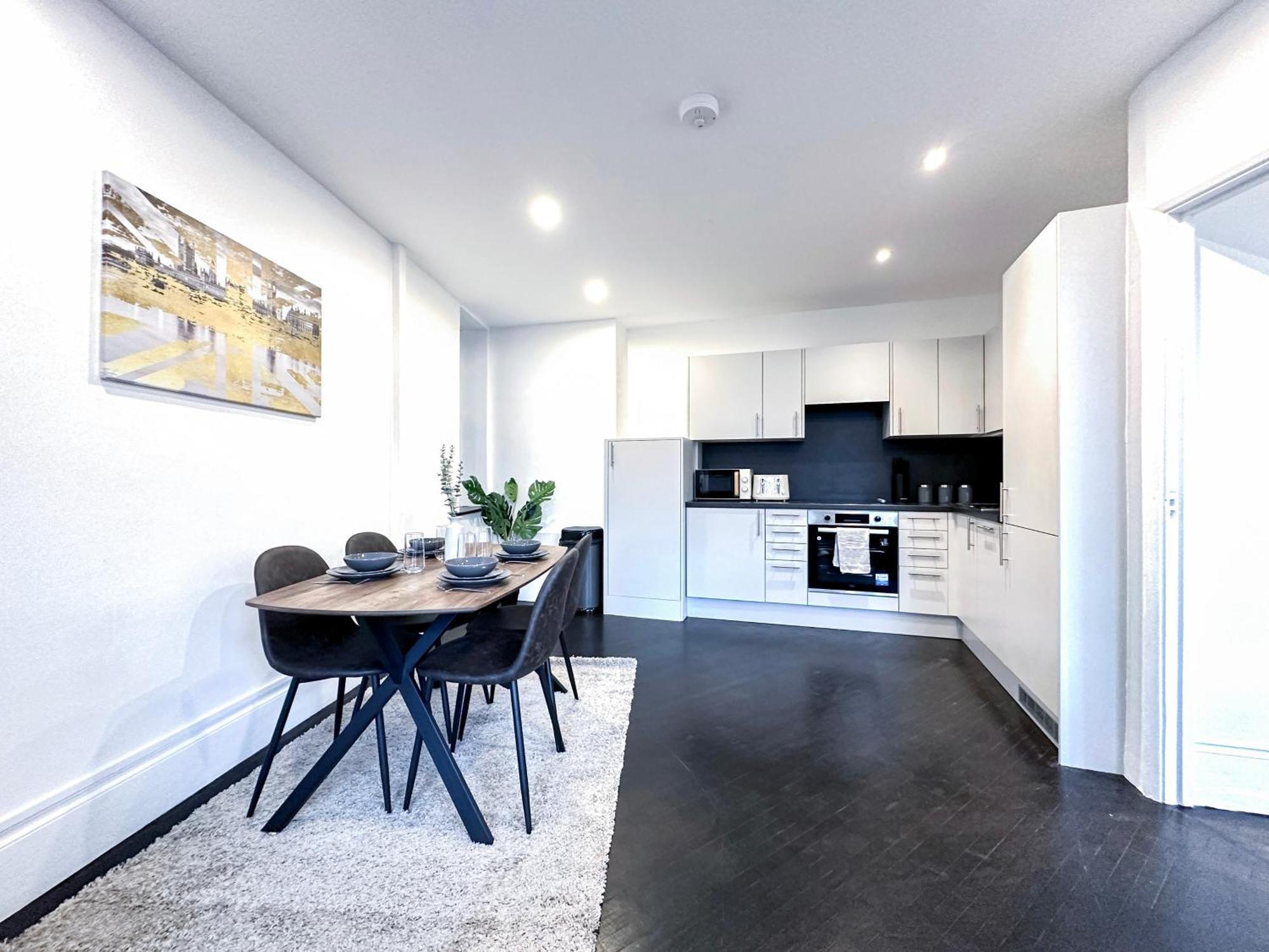 לונדון 1-Bedroom Apartments In Shoreditch, Old Street, Hoxton מראה חיצוני תמונה
